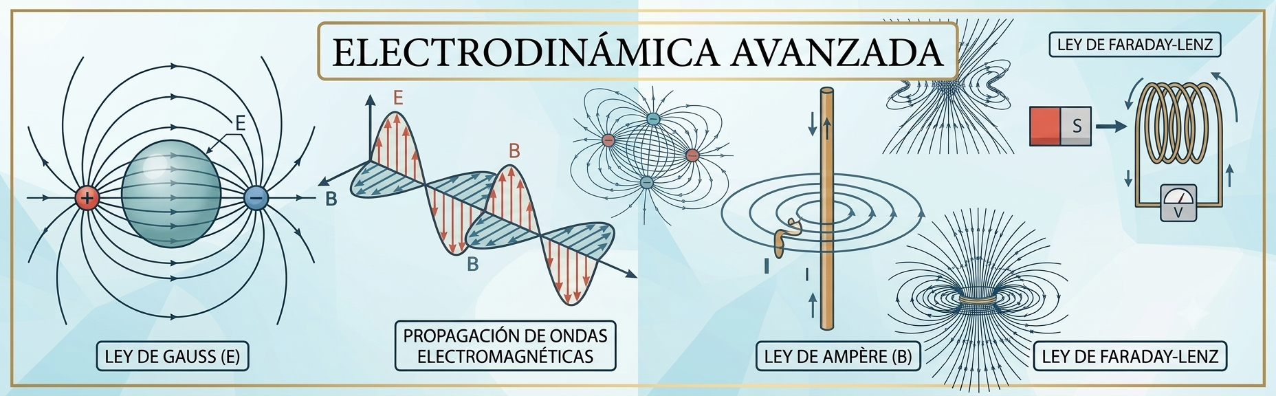 Bases del curso de Electrodinámica Avanzada de la carrera de Astronomía